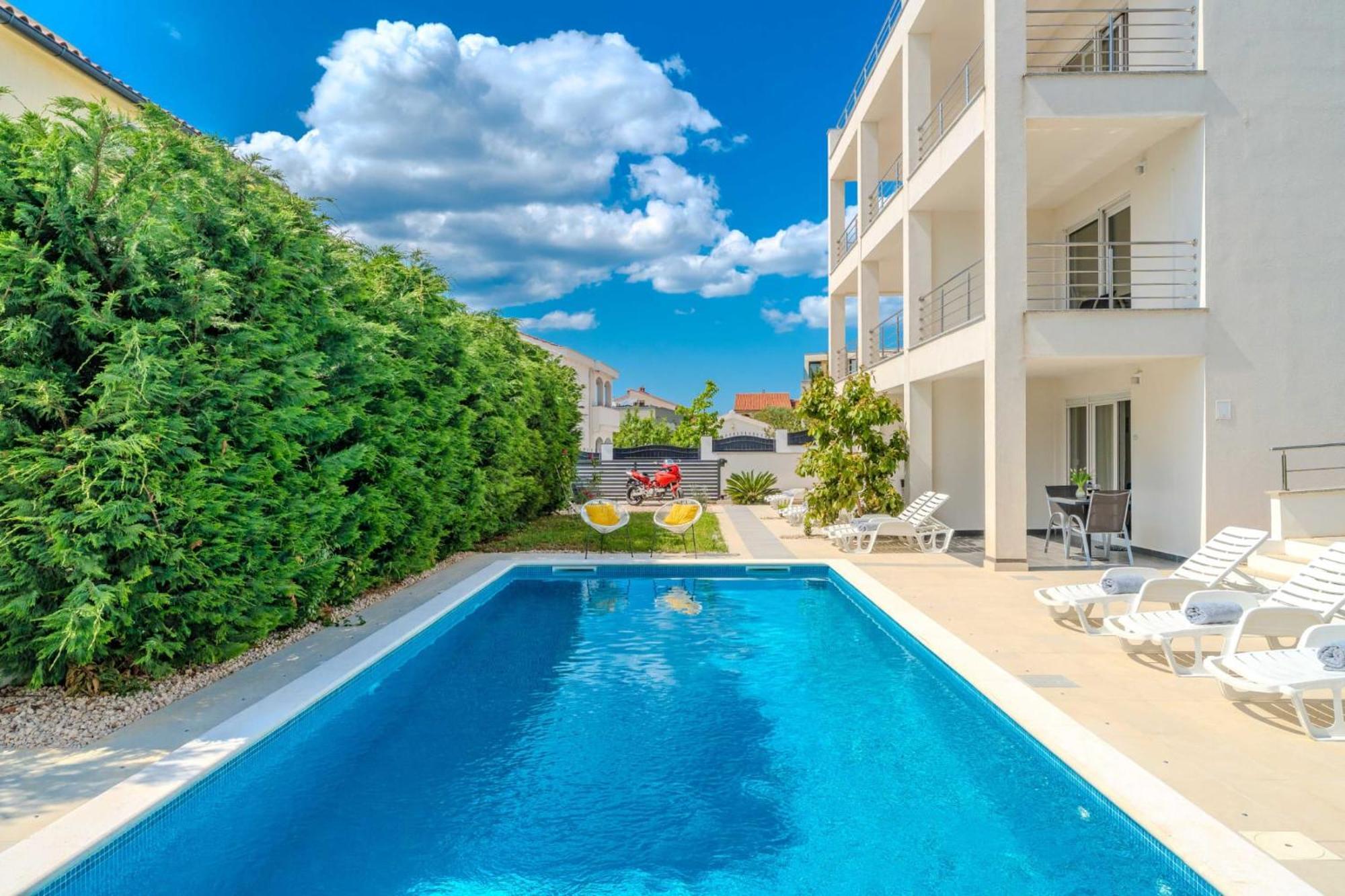 Apartment Deluxe Villa Carlotta 扎达尔 外观 照片