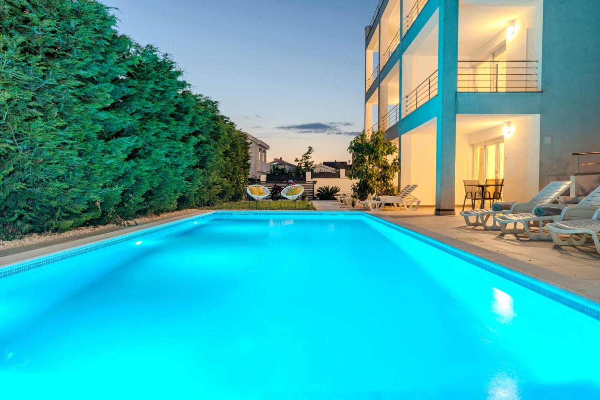 Apartment Deluxe Villa Carlotta 扎达尔 外观 照片