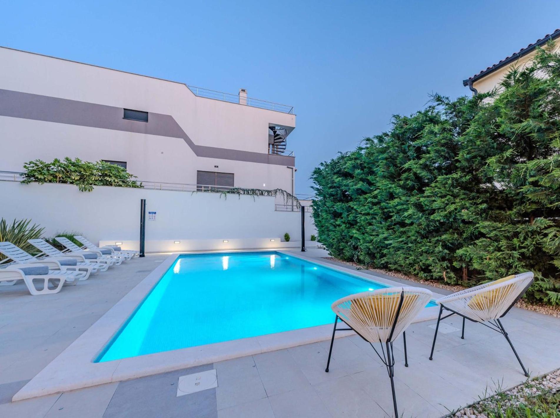 Apartment Deluxe Villa Carlotta 扎达尔 外观 照片